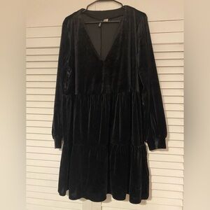H&M velvet dress NWOT
